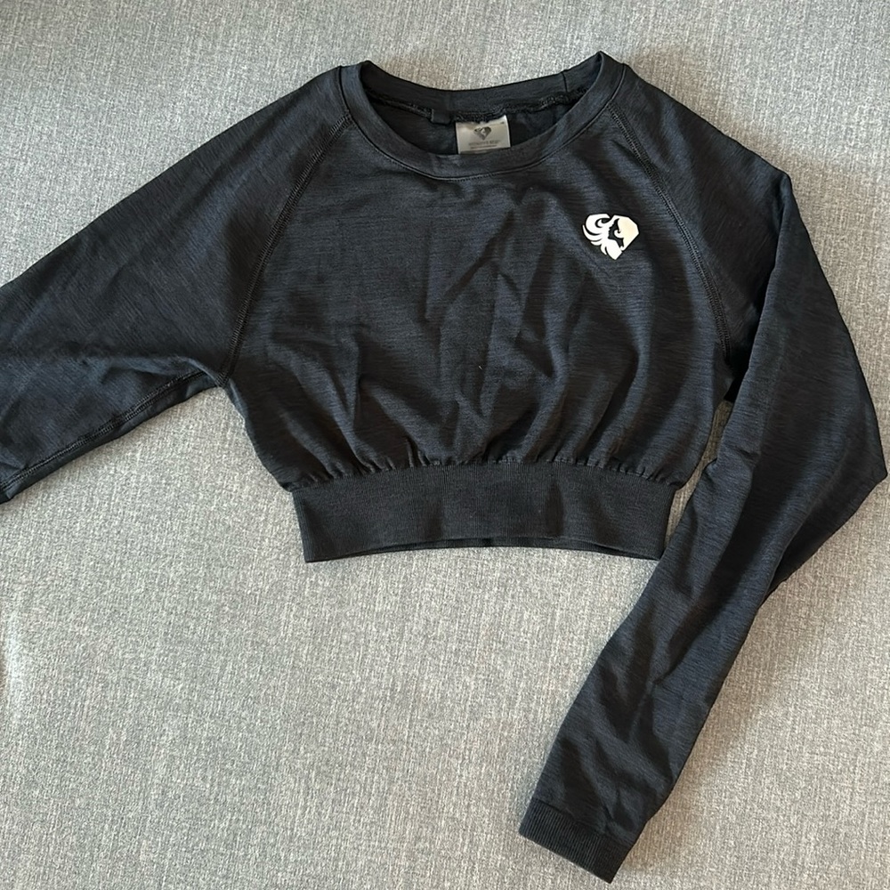 Women’s Best Cropped Long-Sleeve Top Size Small